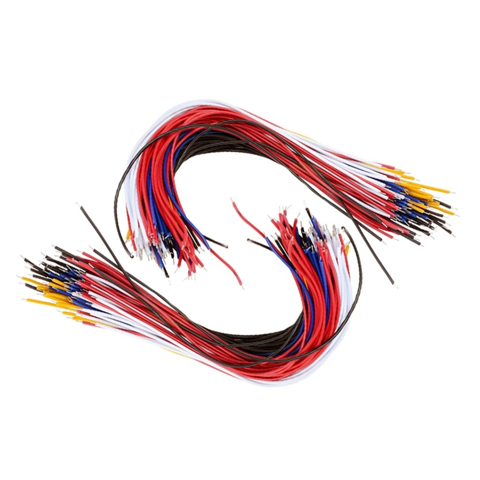 Drut lutowniczy cynowany 26AWG 20 cm wielokolorowy 500 szt.