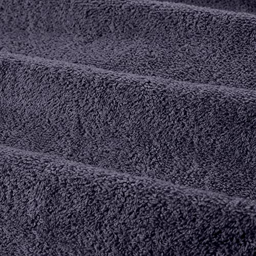 Bht Towels - 100% Cotton Towel - Set Of 4 Hand Towels (Black) - Quick Dry - Absorbent - Soft - 450 Gsm - Machine Washable #TOP6