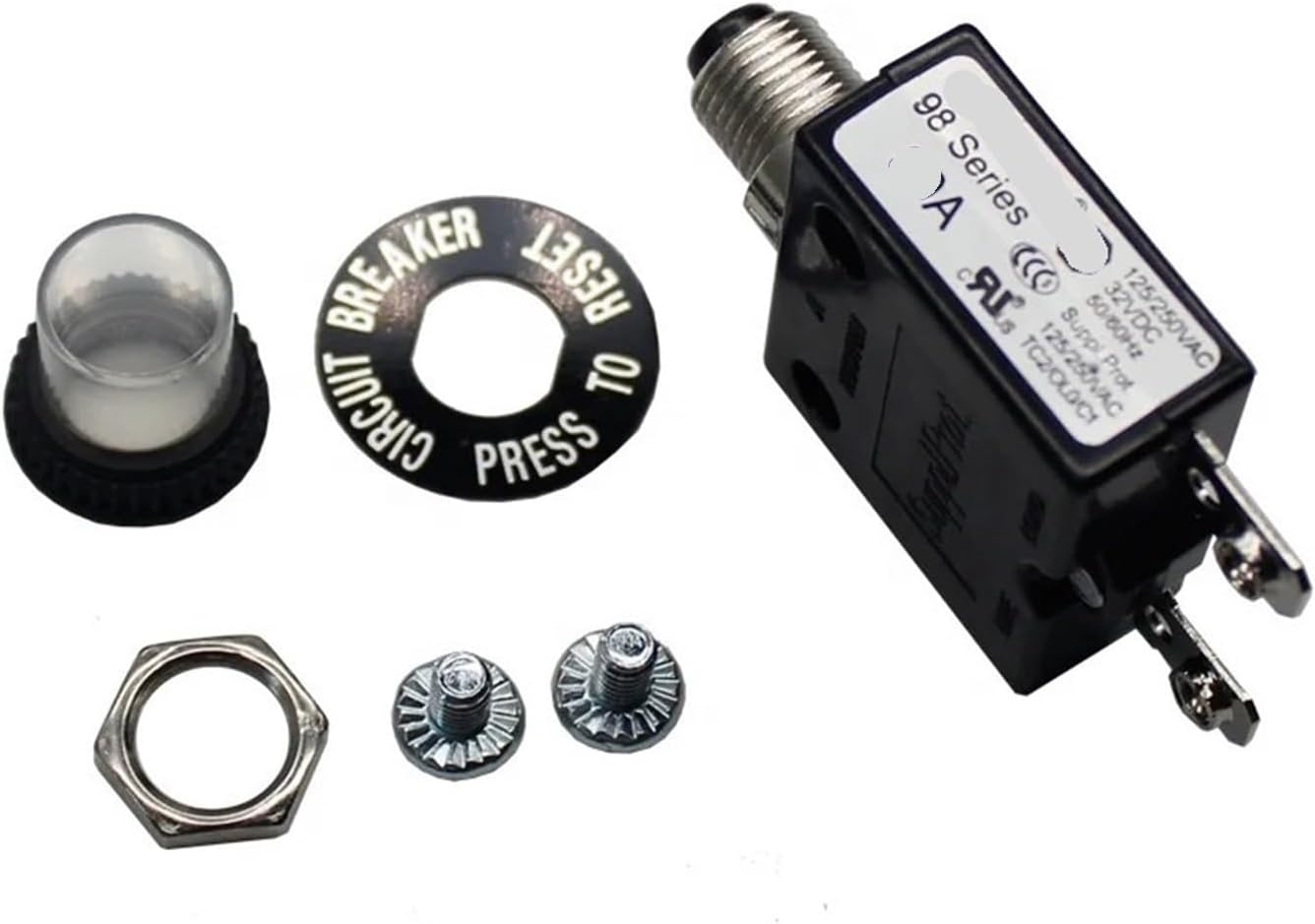 1PC 98 series 5A manual reset pump electronic starter thermal protector circuit breakers