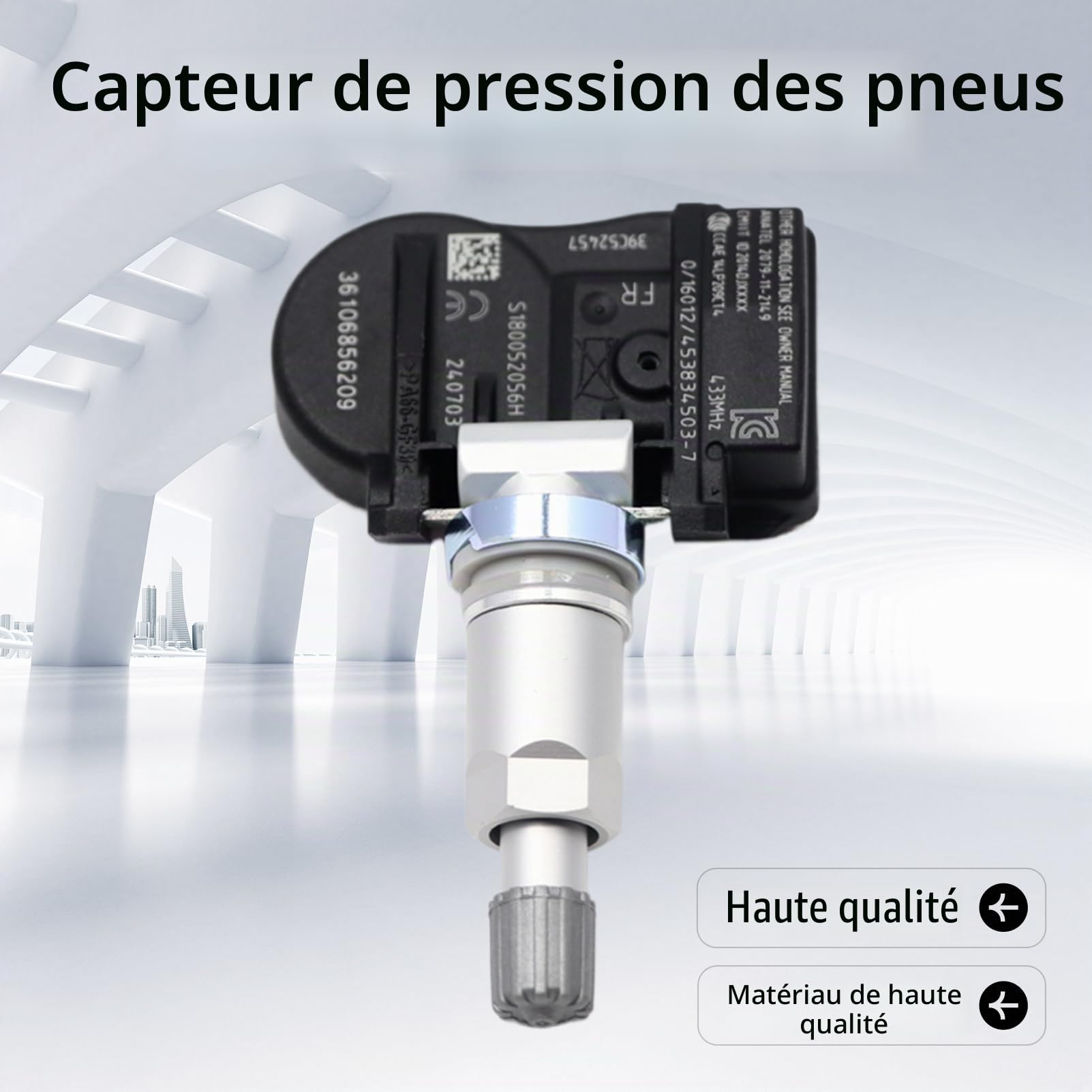 RDKS TPMS Capteur de pression des pneus 36106881890 pour F20 F21 F22 F23 F30 F34 F36 F45 F46 F80 F87 36106856209