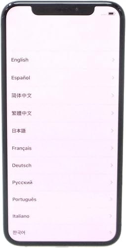 Apple iPhone XS, versión estadounidense, 256 GB, plata, operadores GSM (renovado)