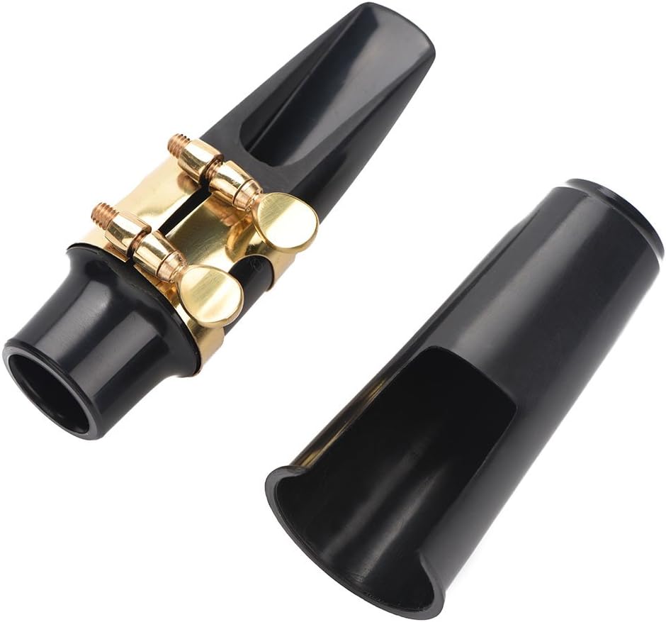 Alto Saxophone Mouthpiece, Professional Alto Saxophone Flute Head Mouthpiece for Sax Jazz Musical Instrument Accessories