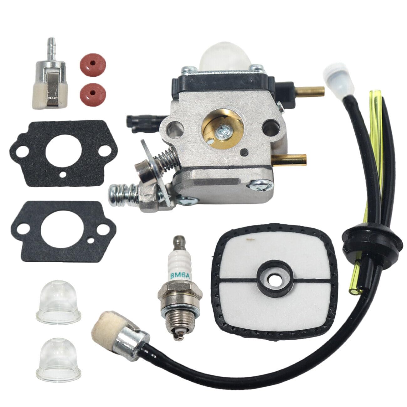 Replace Tool Spare Part for Machines for Mantis Tiller 7222 7225 SV-5C/2 C1U-K82 Carburetor W/Maintenance Kit (#US-20072024-09861)