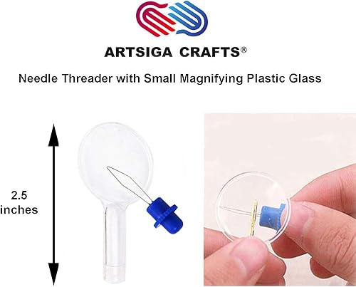 Miniatura 4 de Valdani Hilo de bordado Perle de algodón tamaño 8 - Colección de calendario de cerdo de silbato teñido a mano con cortador de costura Artsiga Crafts