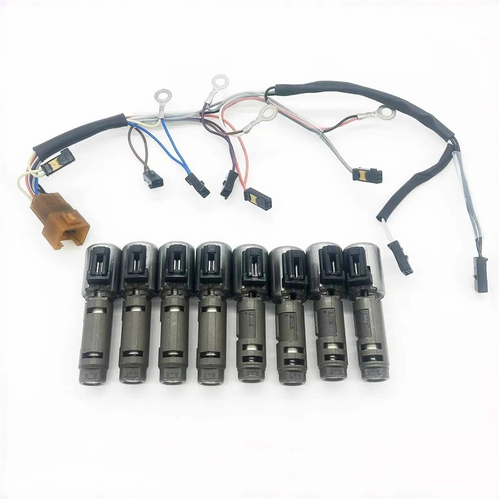 Dgoingpi One Color 5-Speed Transmission W/Harness Fit For Subaru Tribeca Fit For Outback 5Eat 2008-2014 3.6L Car Transmission Solenoid Kit Transmission Valve Body Solenoid Gearbox Valve Bod