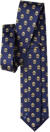 Alynn Mens 100% Silk Legal Scales of Justice Lawyer Law Tie Necktie