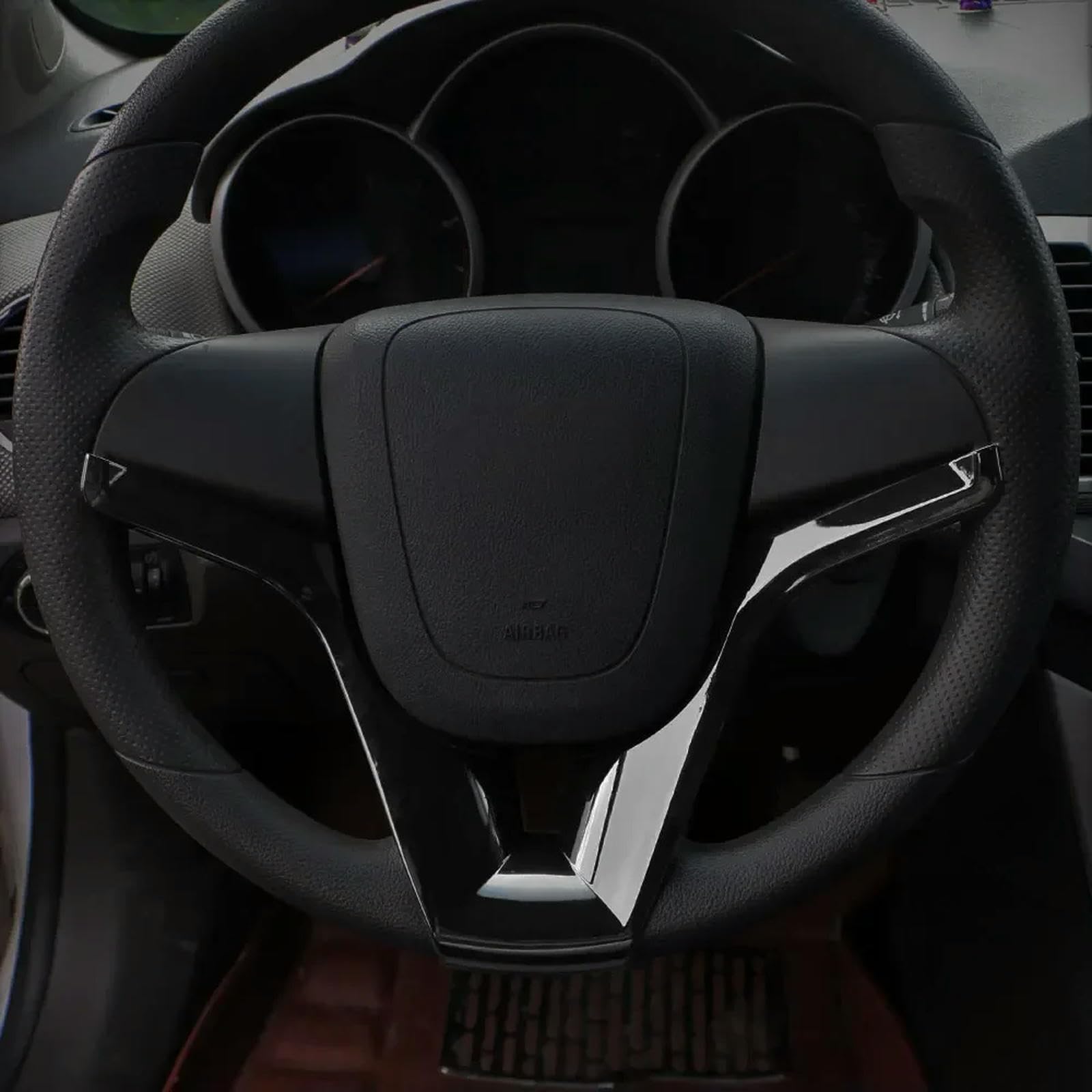 Naklejkadla kierownicę samochodu Chevrolet Cruze 2009 2010 2011 2012 2013 2014, dekoracja, akcesoria wewnętrzne
