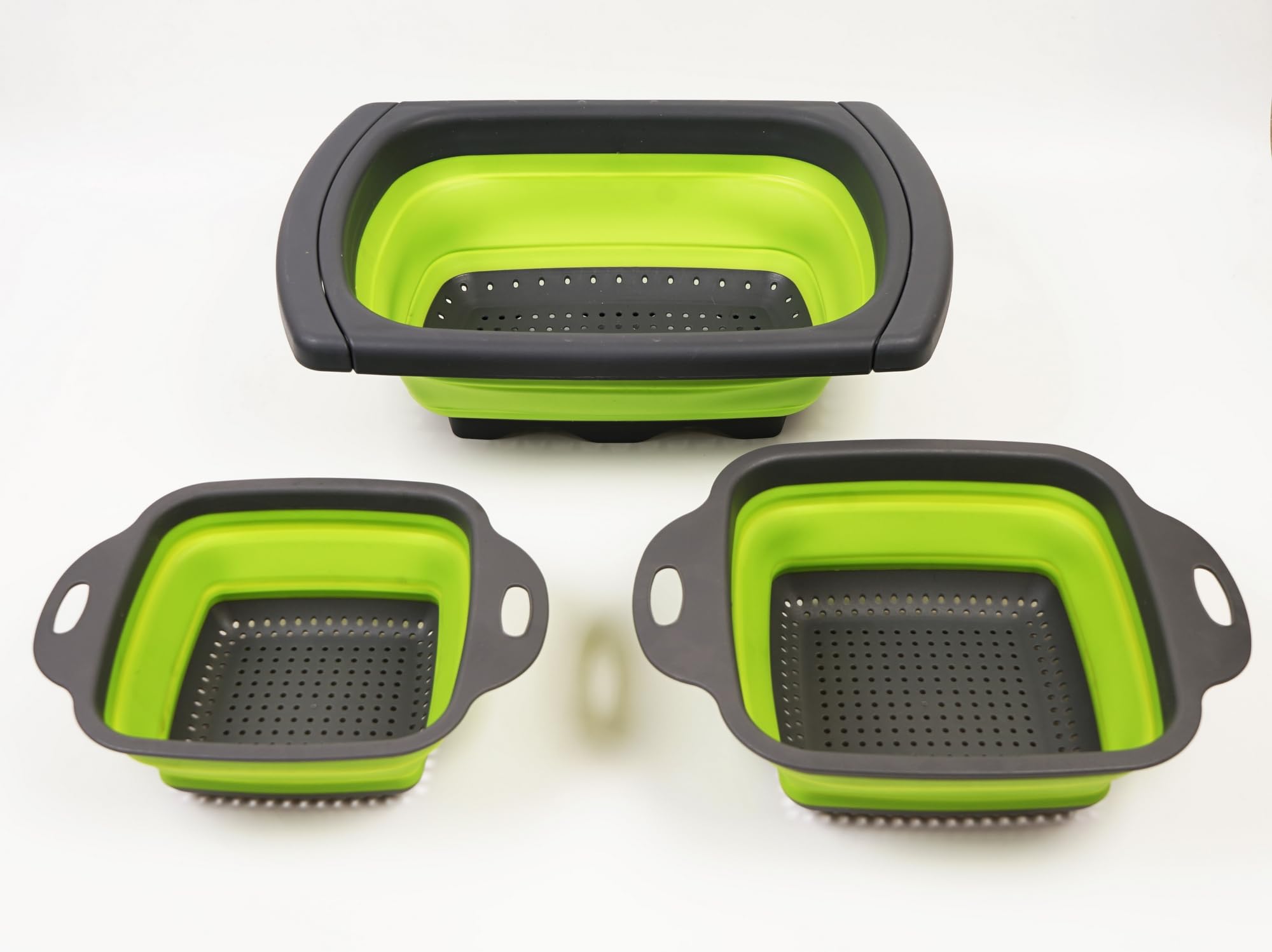 Lot De 2 Passoires Pliables En Silicone Pour égoutter Les Pâtes, Les