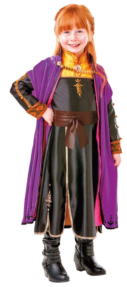Frozen 2 Premium Disfraz Anna Travel, M, Multicolor, (Rubie'S 300467-M)