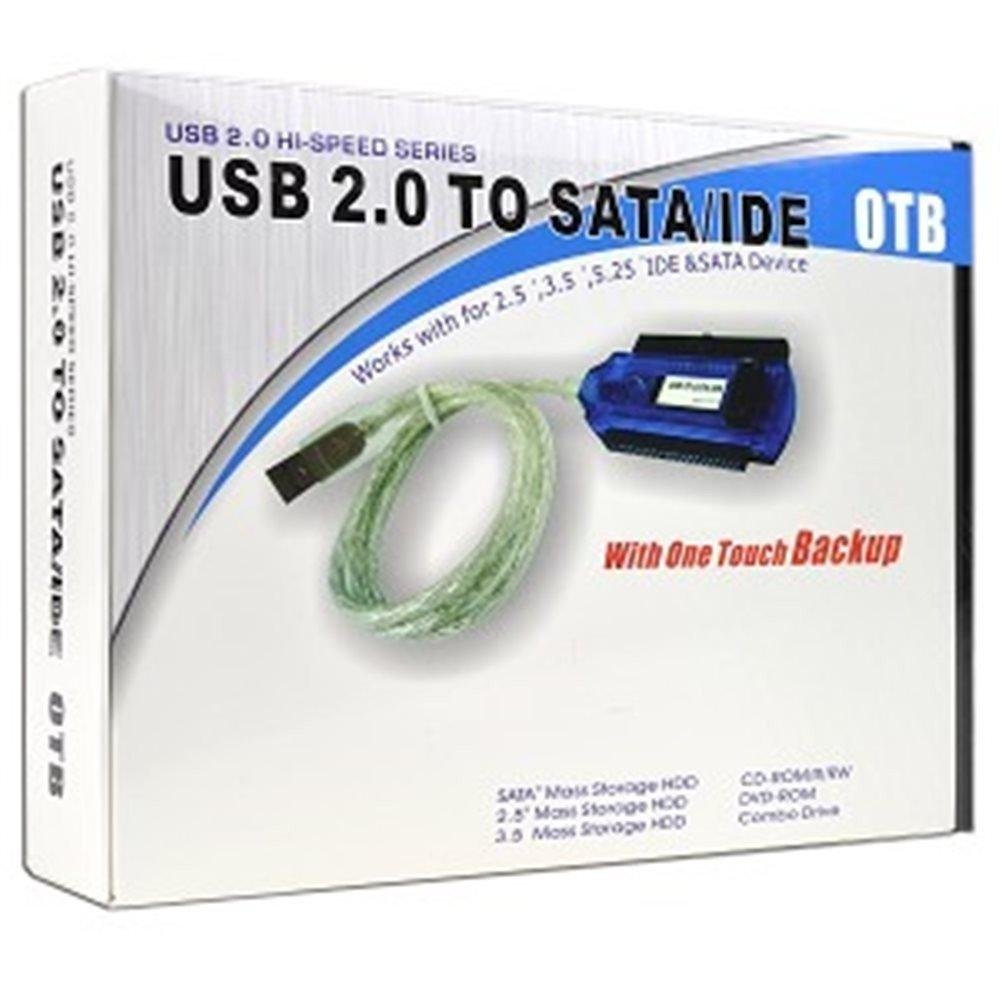 Amazon.com: IDE SATA to USB 2.0 Cable Adapter w One Touch Backup