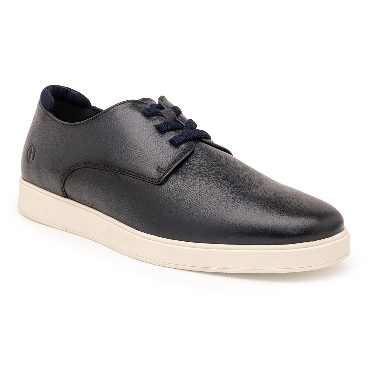 Thomas Crick Luxurious Genuine Leather Sneakers with Dual-Tone Finish and Ortho Footbed Navy (B0D9H1BKTK) Amazon Price History, Amazon Price Tracker