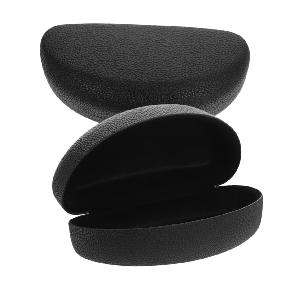 FOMIYES Étui à Lunettes De Soleil Étui Rigide Pour Lunettes De Soleil Porte-lunettes De Soleil Étui De Rangement Pour Lunettes De Soleil Récipient à Verres Black Feuille De Fer
