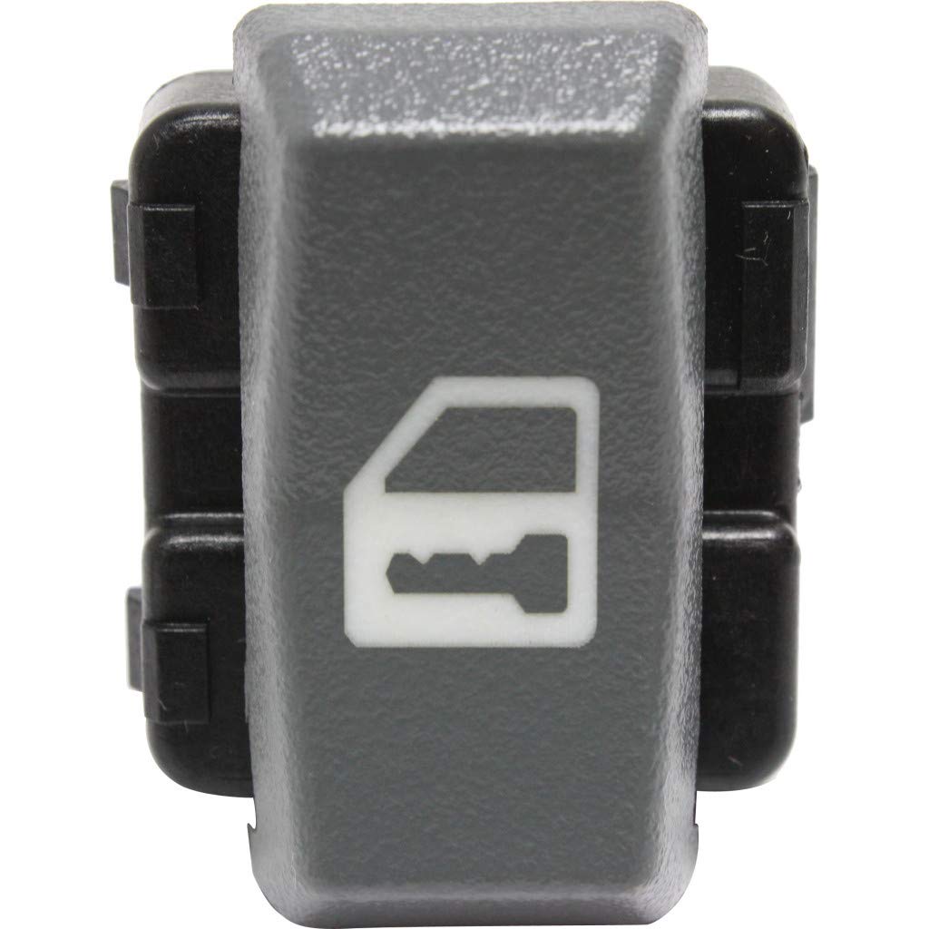 for Chevy C1500 / C2500 / C3500 Door Lock Switch 1995 96 97 98 99 2000 | 1-Button | Blade Type | 8-Prong Male Terminal