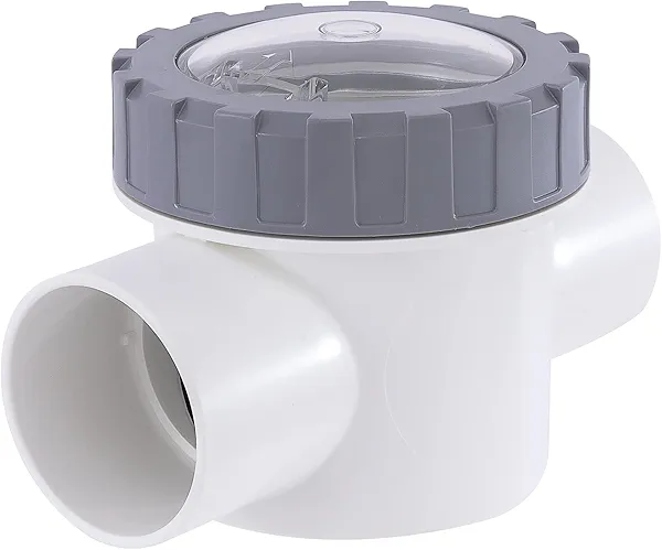 Pool Check Valve Pool Accessories Replacement Compatible Pumps Clear For 2 Inch PVC Pipe Check Valve