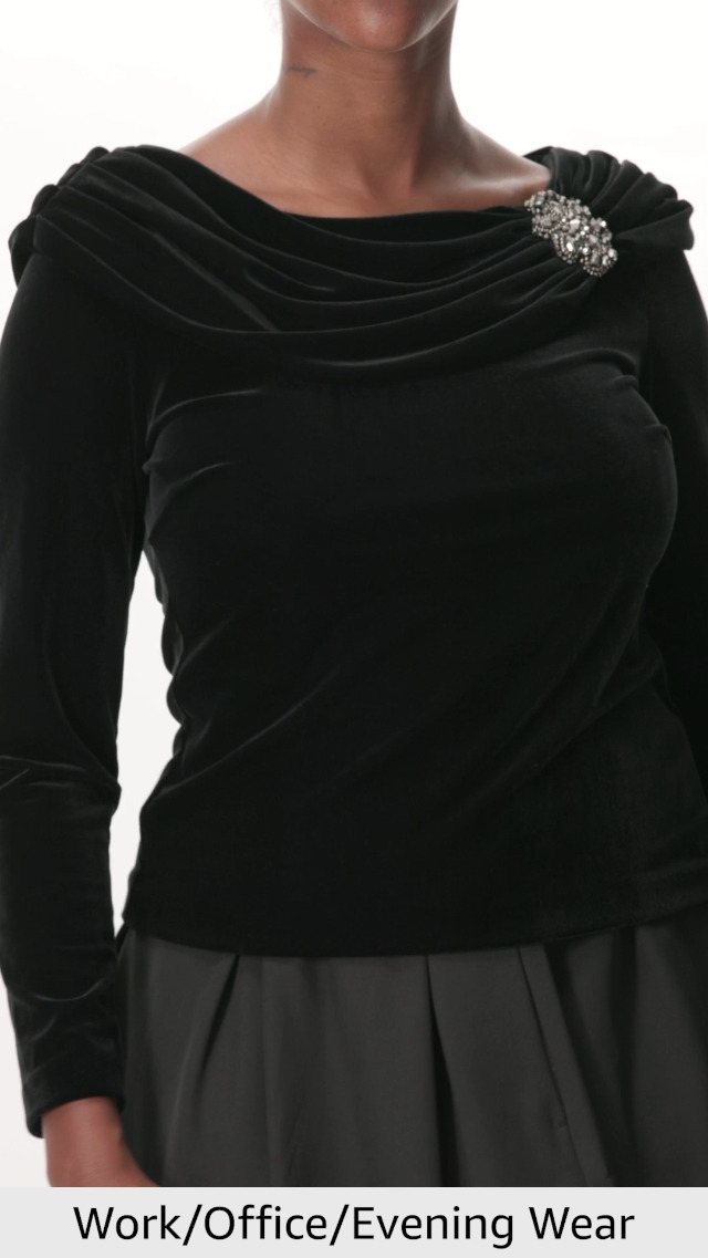 amazon alex evening tops