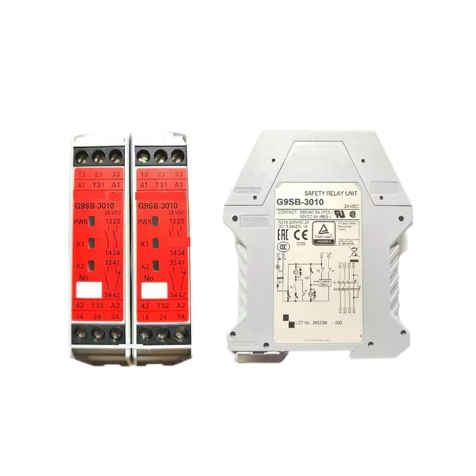 TSCFHGQI 1pcs Relay Unit G9SB-200-B G9SB-200-D G9SB-3012-C 3012-A G9SB-301-B 3010 2002-C 2002-A 301-D(G9SB-301-D)