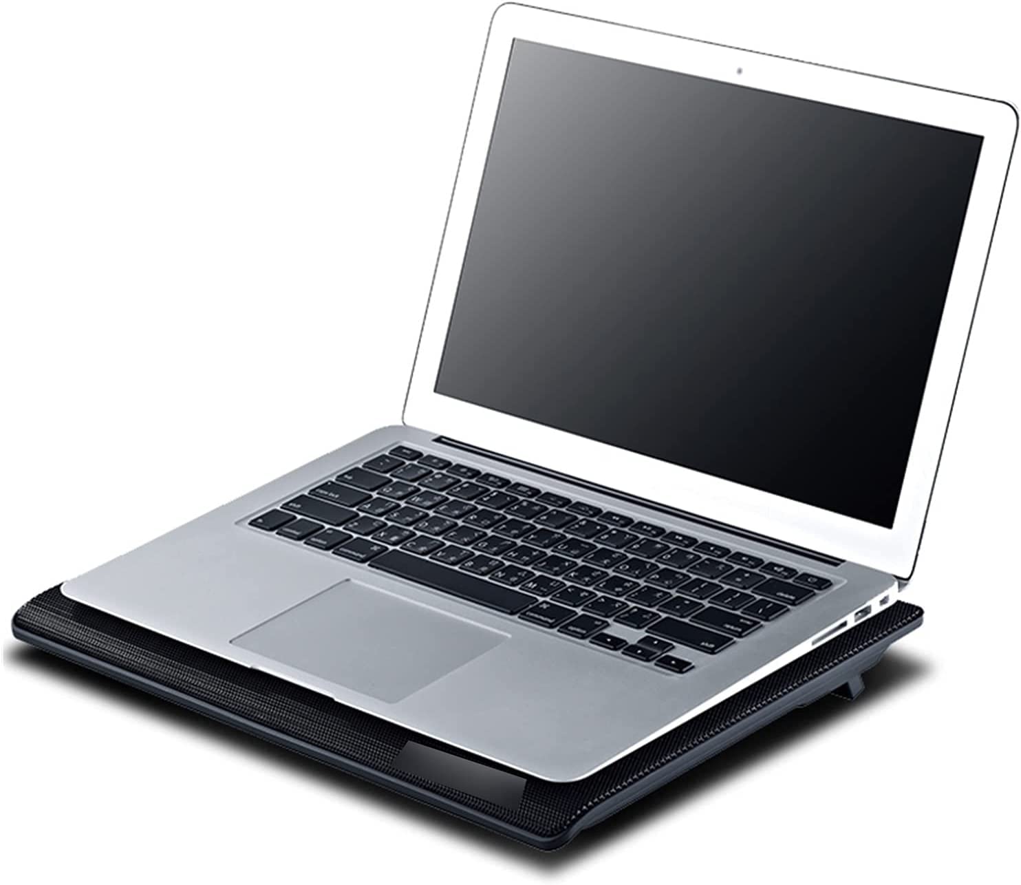 Chłodziarka do Laptopa Przenośny Podkładka Chłodząca Do Laptopa Ergonomiczna Konstrukcja 140 Mm Wentylator Podstawa Chłodząca Do Notebooka Do Laptopa 15,4” Stojak na Wentylator do Laptopa