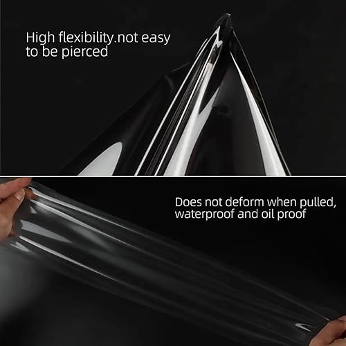 Miniatura 5 de MaikOn Adhesivo de película protectora transparente para faros delanteros de coche, color negro ahumado, para Audi Q8 S8 R SQ 8 2019 2020