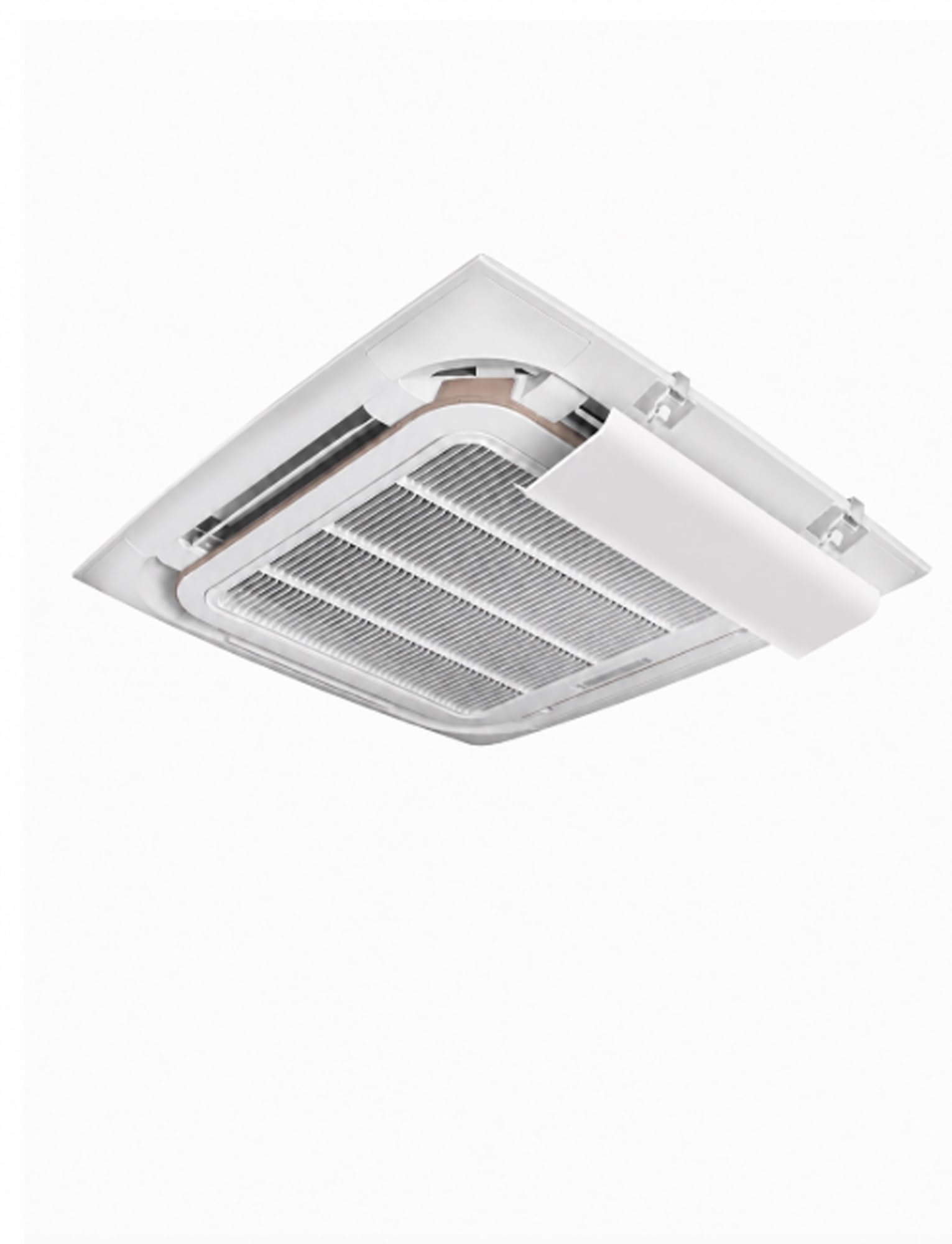 Kxaoxgrc 1Pcs Plastic-Steel Ceiling Ac Air Deflector