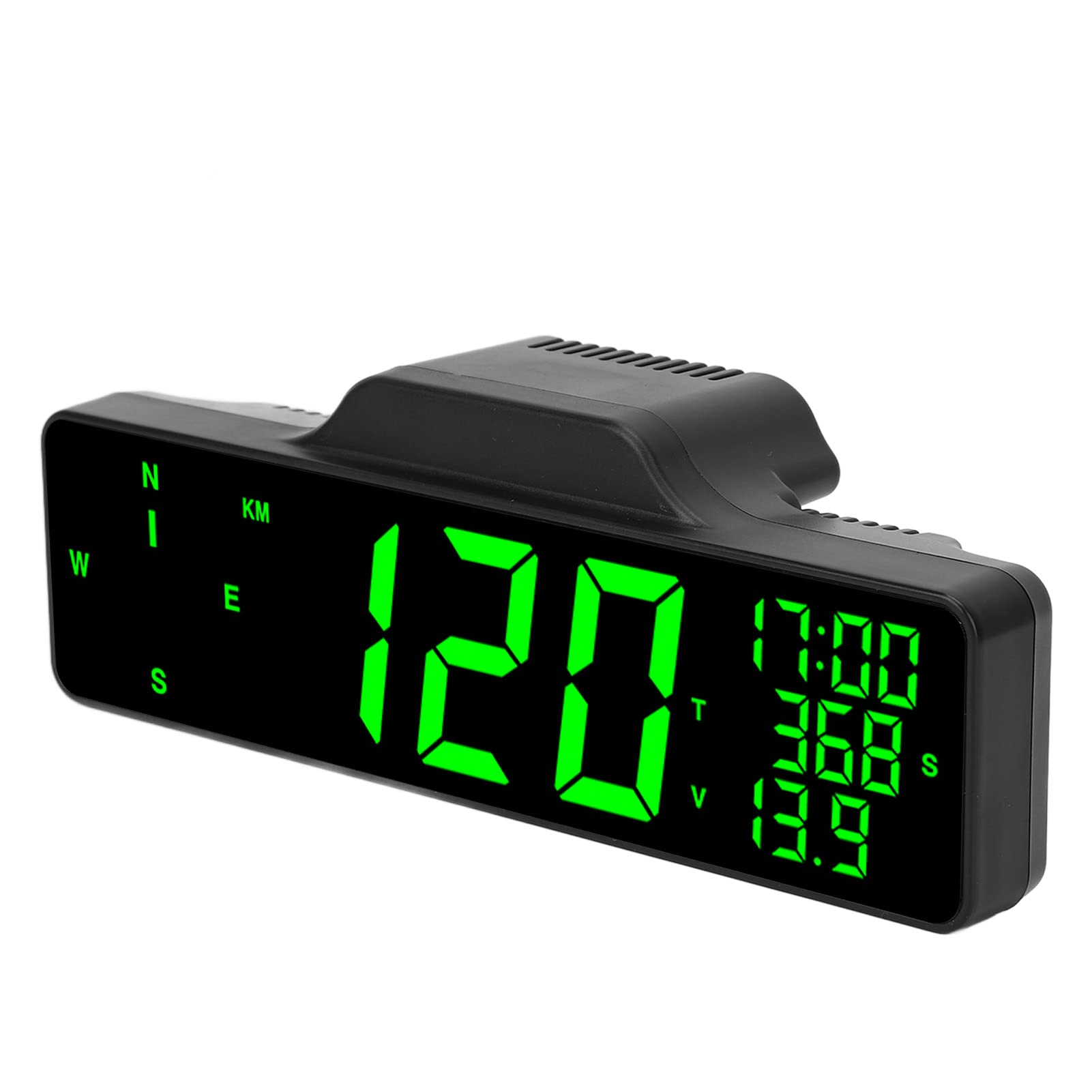 Car HUD Display, 8in GPS Speedometer Fatigue Driving Alarm Display, Multifunctional Universal Vehicle, for Car Truck