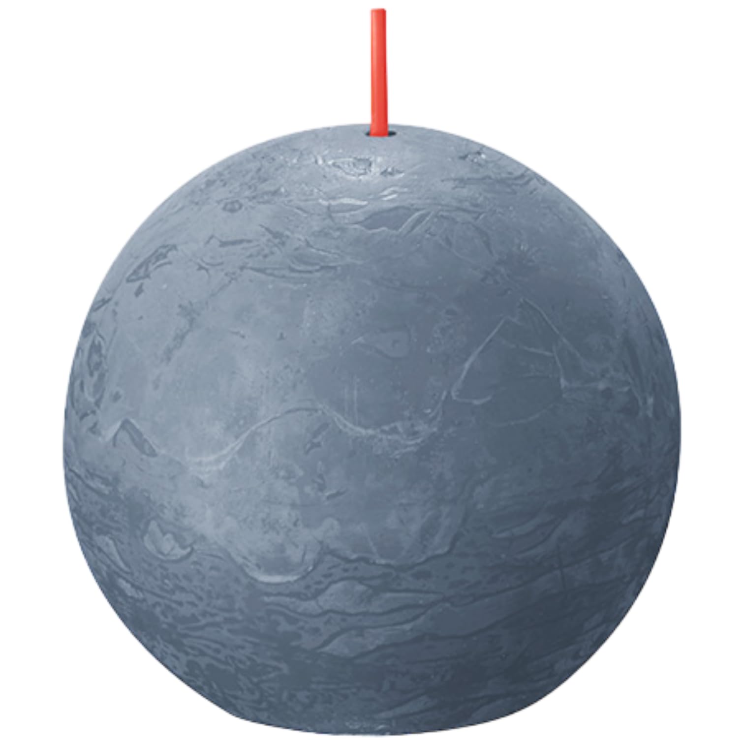 BOLSIUS Twilight Blue Rustic Ball Candle 8cm
