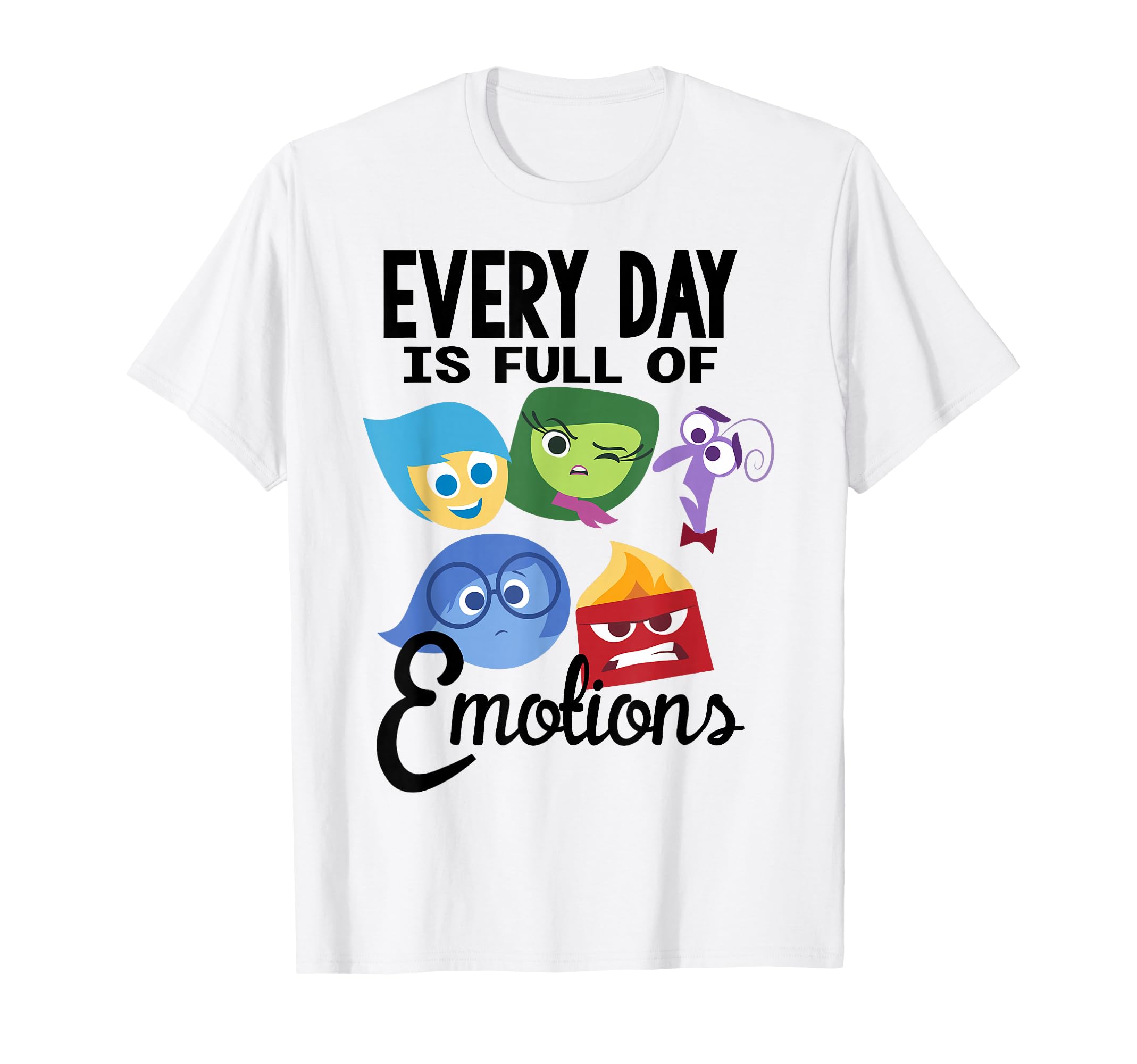 Pixar Inside Out Every Day Emotions T-Shirt