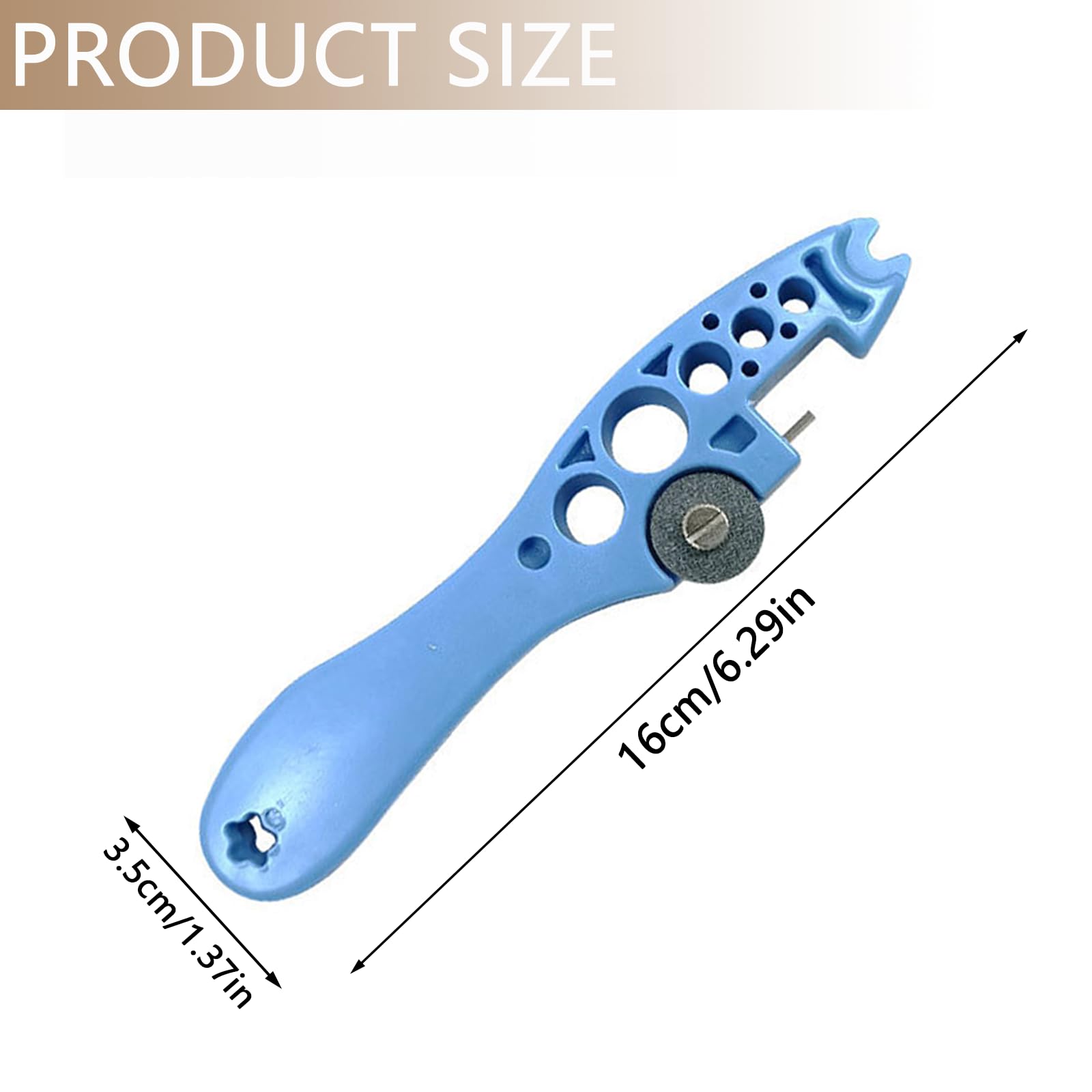XMYCYuChen 2Pcs Portable ampoule Cutters for Doctors and Nurses Multifunctional Glass Bottle Cap removers with Grinding Wheel Bottle openers - Image 2