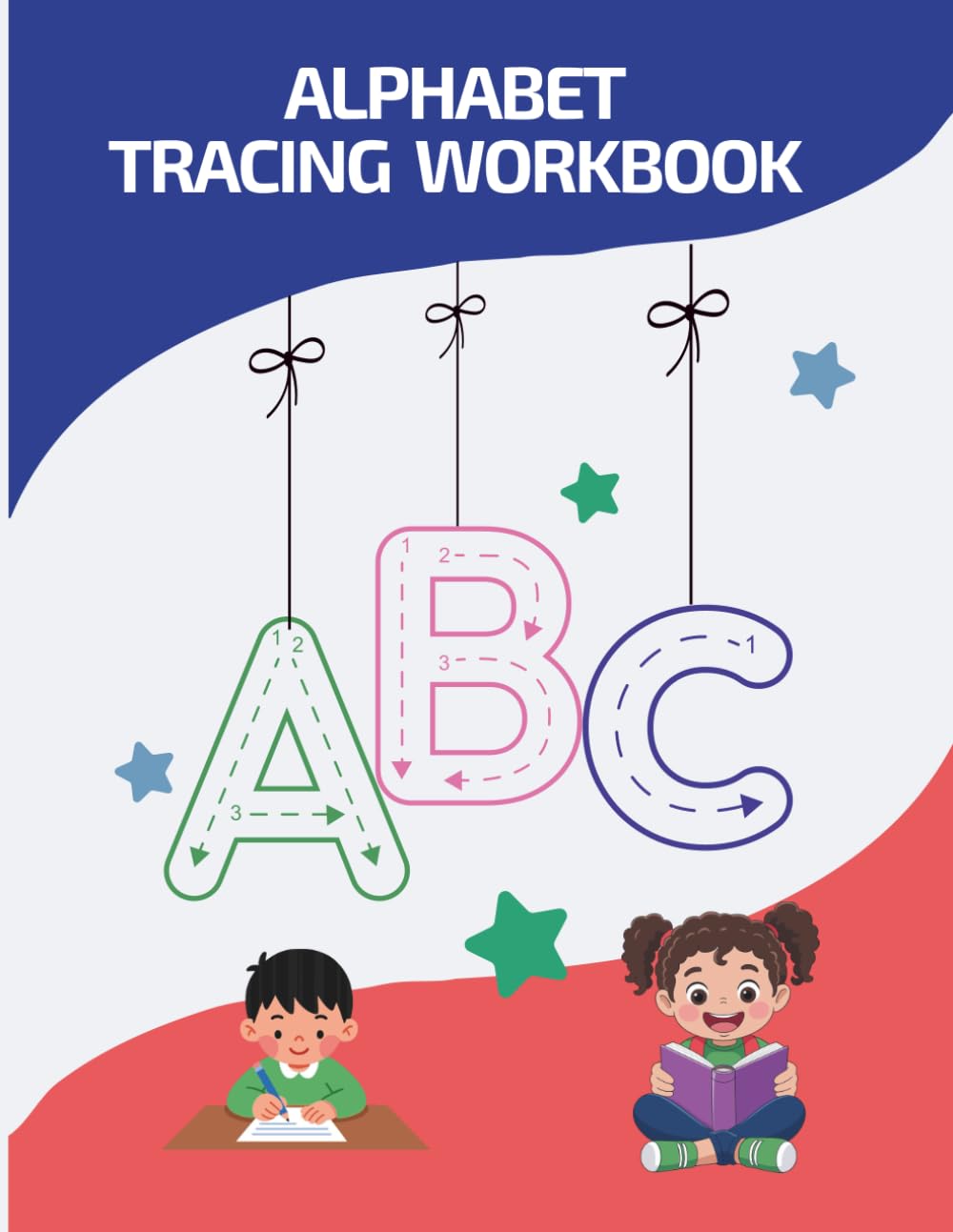 Alphabet Tracing Workbook for kids Age 3-5: learn Uppercase & Lowercase letters With Fun Tracing Activities