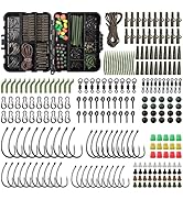 100x Perni Di Ricambio Sicuri Per Impianti Di Pesca Alla Carpa Scatola