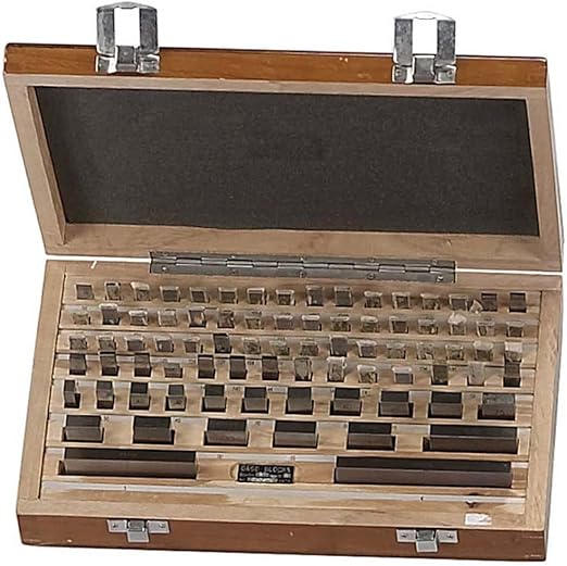 ToolUSA 81-Piece Rectangular Steel Gage Block Set | Grade B Precision | Comprehensive Measurement Range