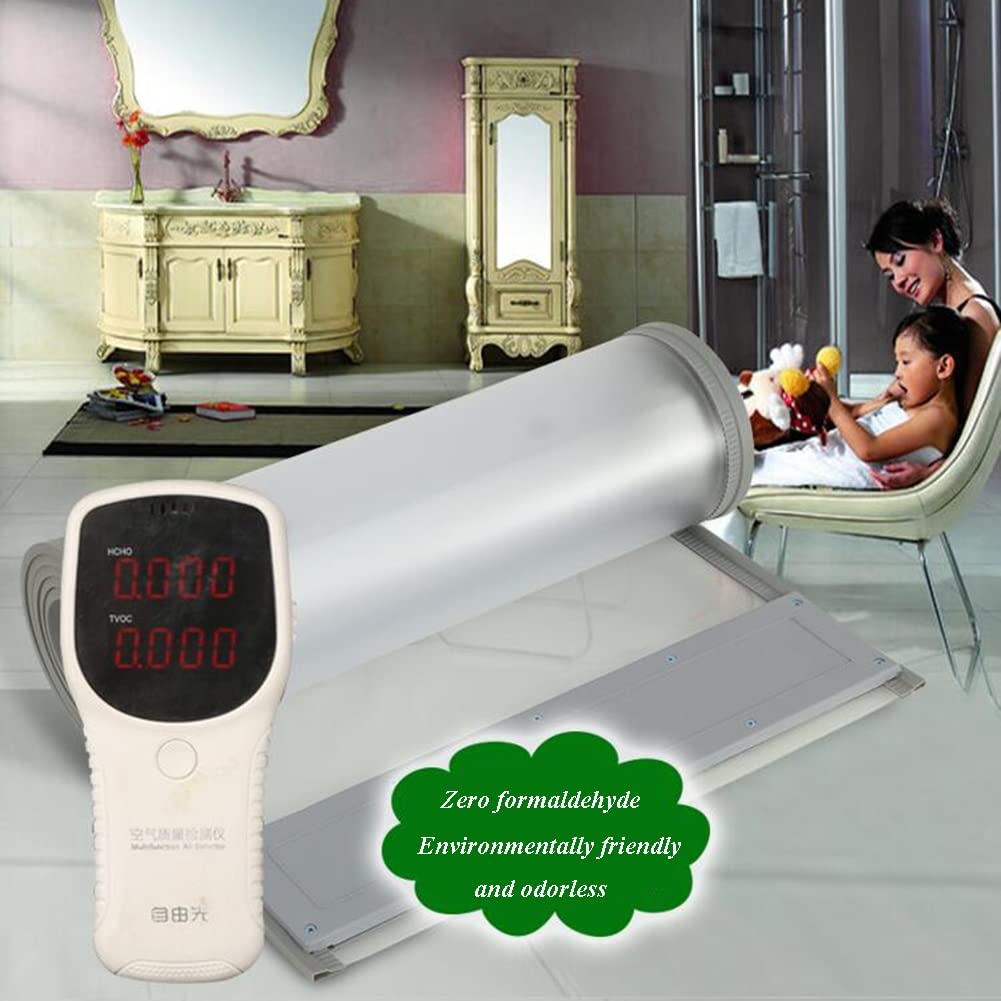 Ensemble de Rideaux de Porte à lanières, Rideau d'isolation Thermique magnétique Bande de Rideau de Porte en PVC givré Cuisine, Rideau de séparation de Chambre (Couleur : A, Taille : 1pcs0.45x2.7m)