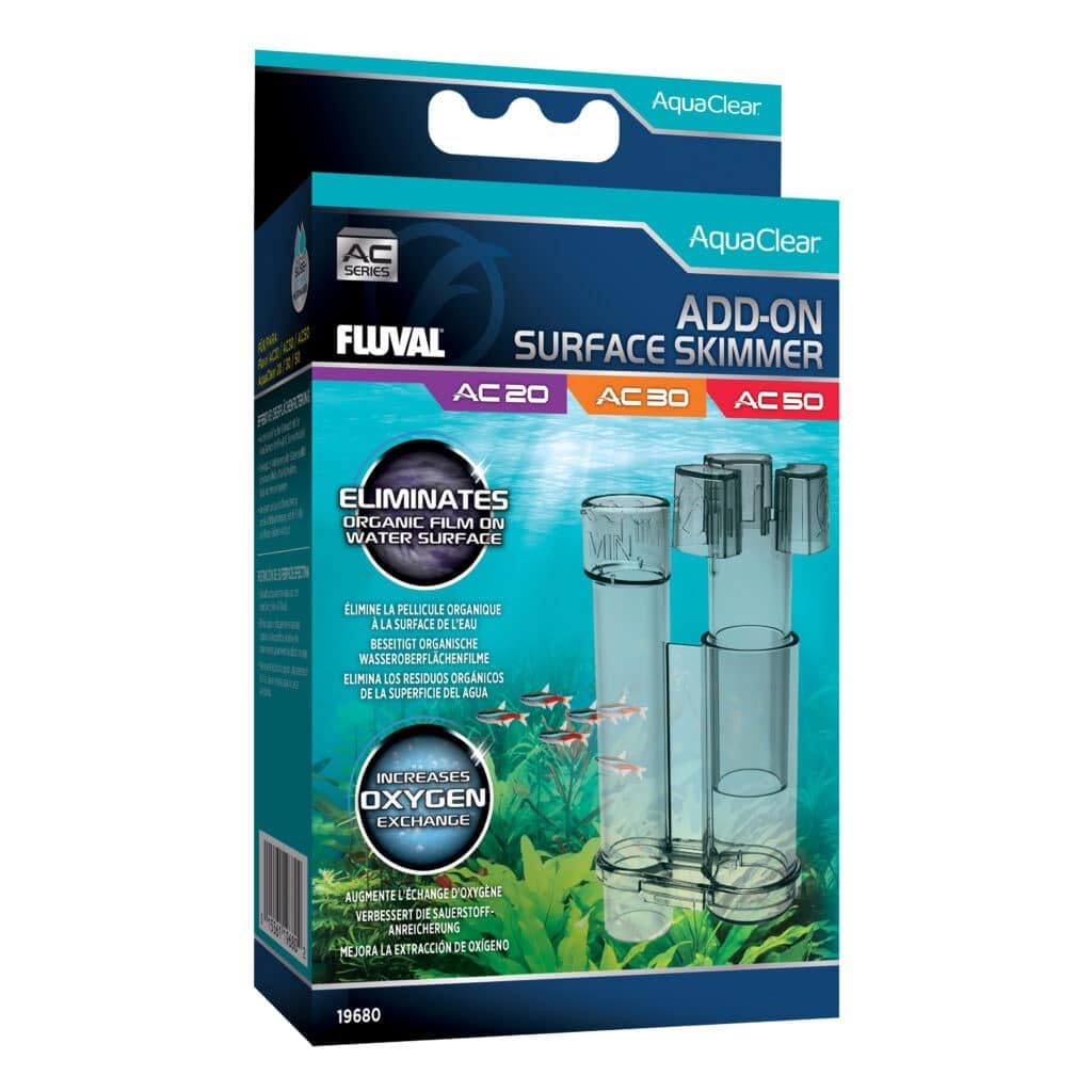 Fluval Skimmer Filter Surface Backpack for AquaClear AC 20/30/50 Aquarium