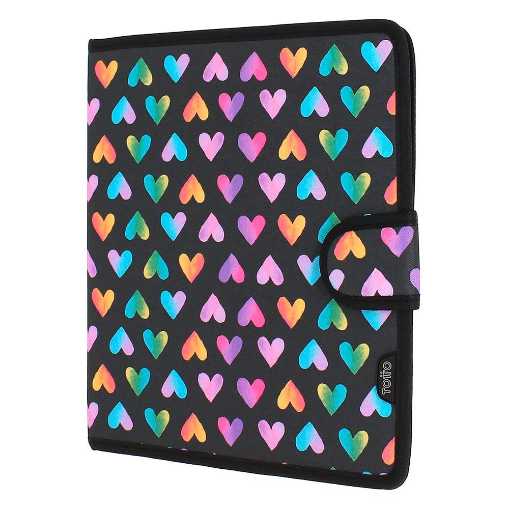 TOTTO Folder Tela tamaño A4 TAMAÑO ESTÁNDAR