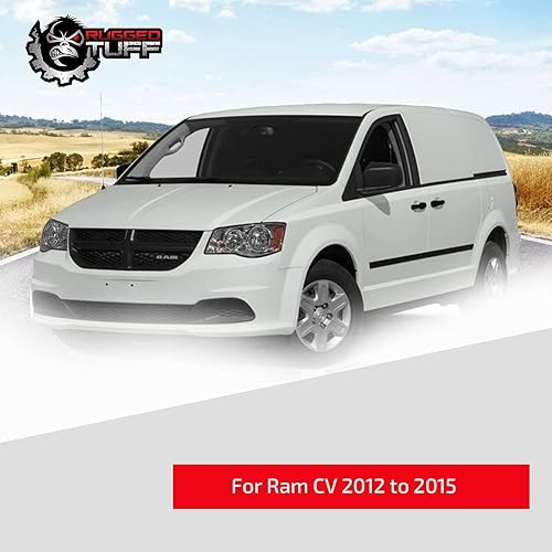 Miniatura 8 de Espejo lateral izquierdo del conductor con placa trasera de plástico calentada compatible con Dodge Grand Caravan, Volkswagen Routan, Ram CV,