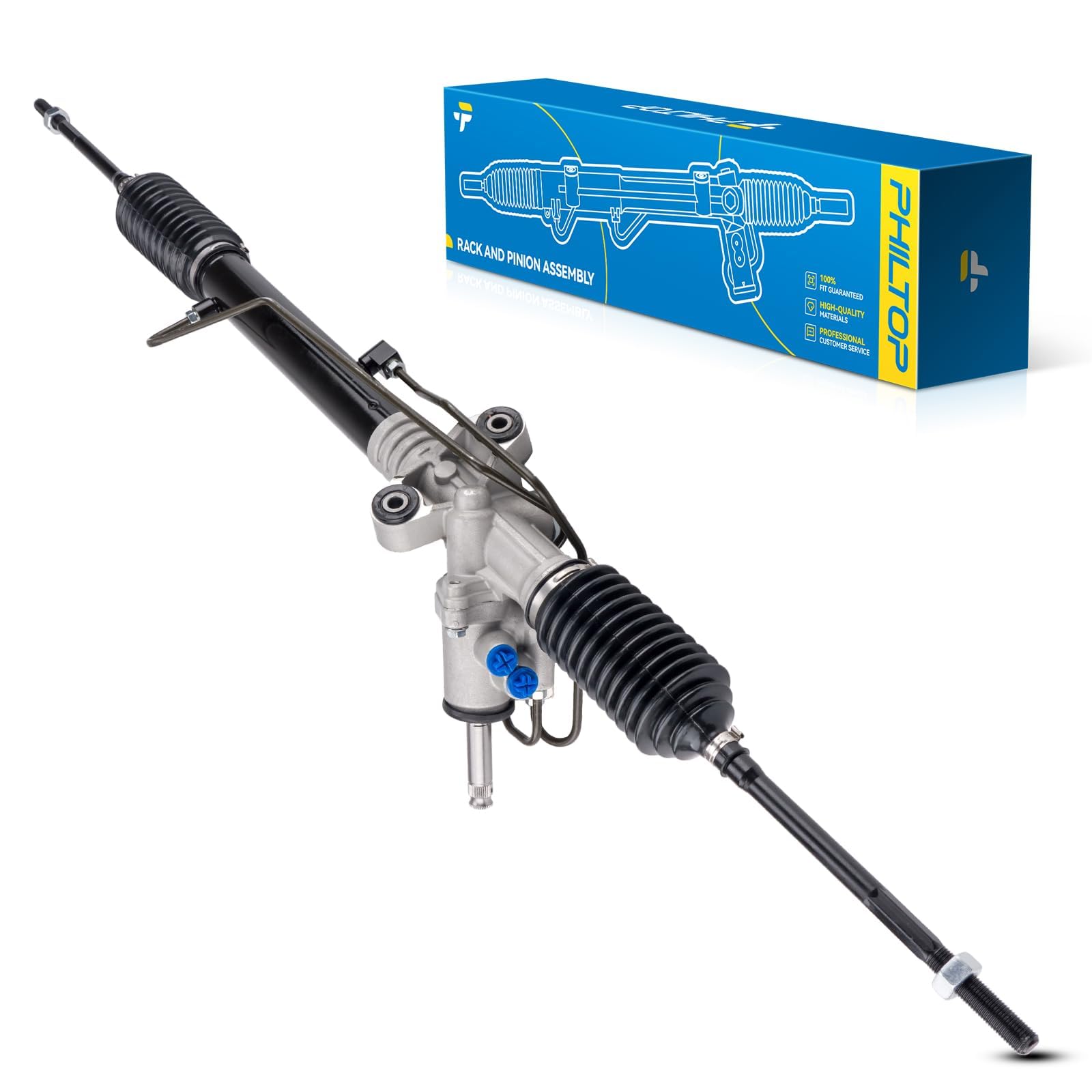 PHILTOP Power Steering Rack and Pinion Assembly Compatible with 2001-2005 325i, 2001-2006 330Ci, 2001-2006 325Ci, 2001-2006 M3, 2001-2005 330i, 1999-2000 323i Replace 26-2800, 262800, 32136757651-image-20