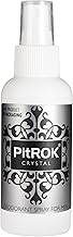 PitROK Crystal Natural Deodorant Spray for Men, 1 x 100 ml, Pump Spray, Vegan, Cruelty Free, Sensitive Skin Deodorant, with Aloe Vera and Grapefruit Seed Extract. Made in the UK.