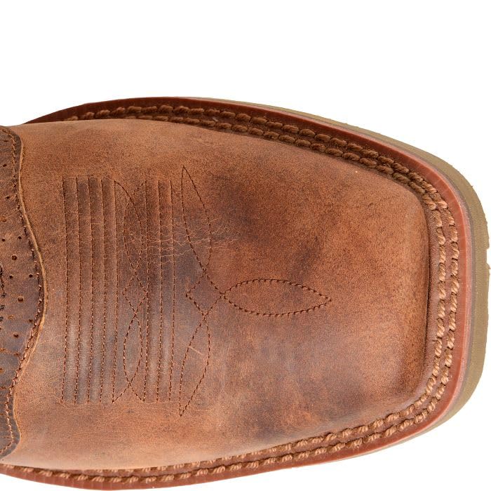 DOUBLE-H Antonio Composite Toe Mens Industrial and Construction Boot - Durable Leather, Slip-Resistant Sole, EH Rated3