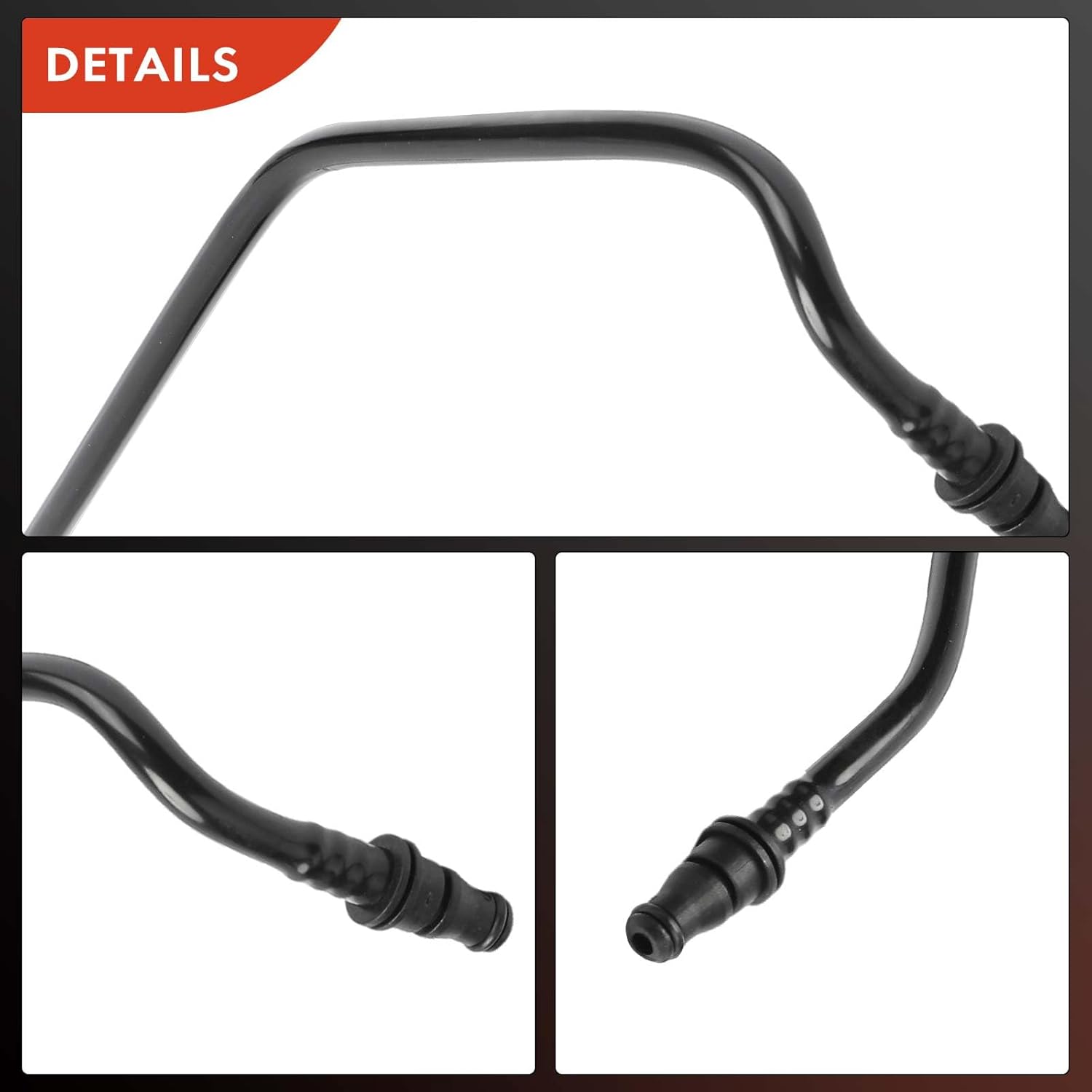A-Premium Radiator Coolant Hose Compatible with Mercedes-Benz W211 Series E320 2004-2005 3.2L, E500 2003-2006 5.0L, C219 Series CLS500 2006 5.0L