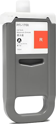 KSUMEI Pfi-1700 Cartucho de tinta de pigmento remanufacturado para impresoras Canon imagePROGRAF Pro 2000 2100 4000 4000s 4100 4100s 6000 6000s 6100