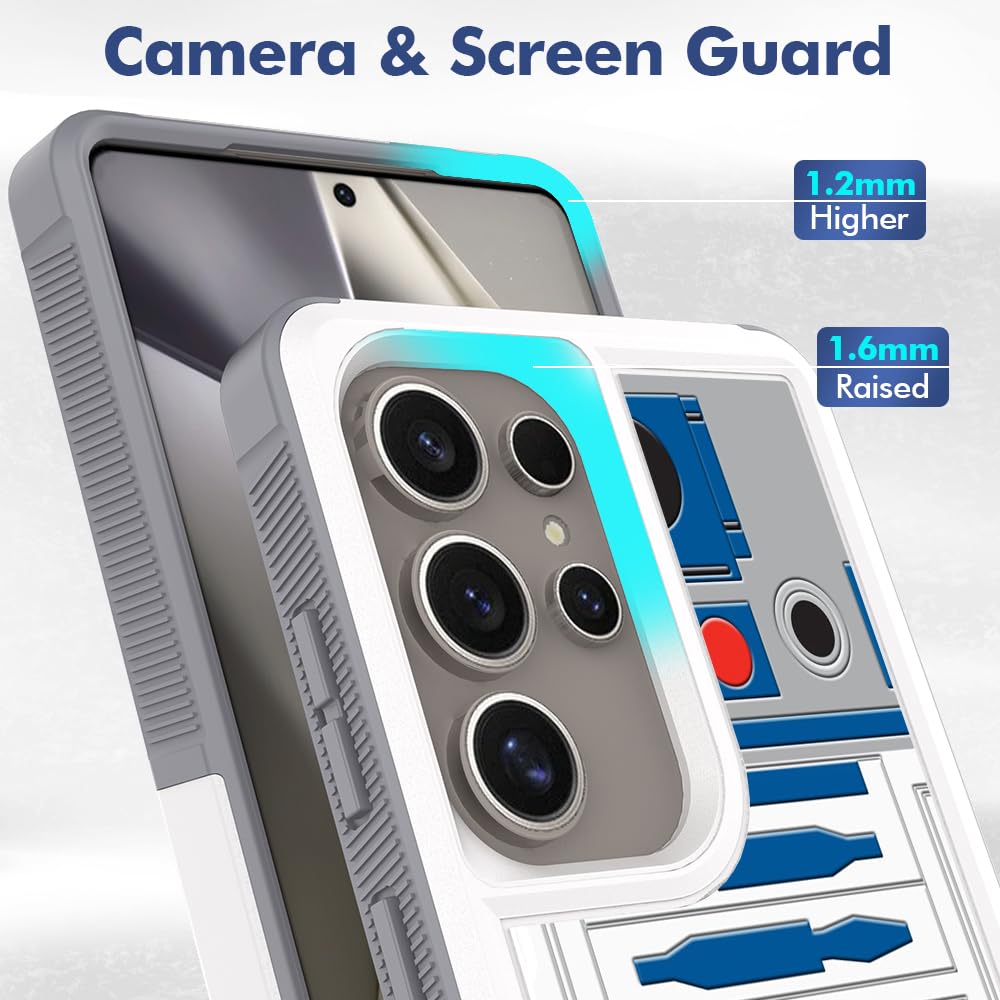 Amazon.com: Candykisscase for S25 Ultra, Robot Pattern Shock