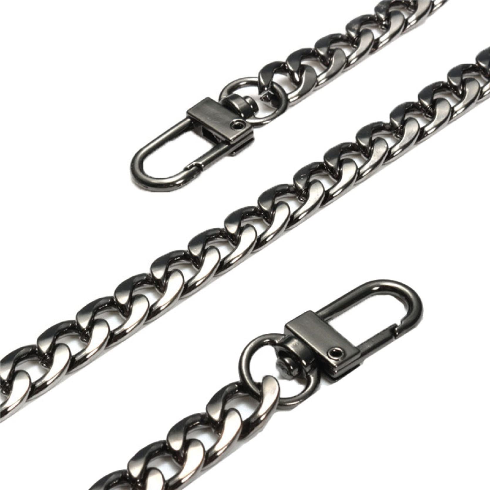 Łańcuszek do torebki， 20cm-160cm damska torebka metalowa łańcuszek do torby pasek zamienny do uchwytów torebek typu crossbody grube torby części i akcesoria(120)