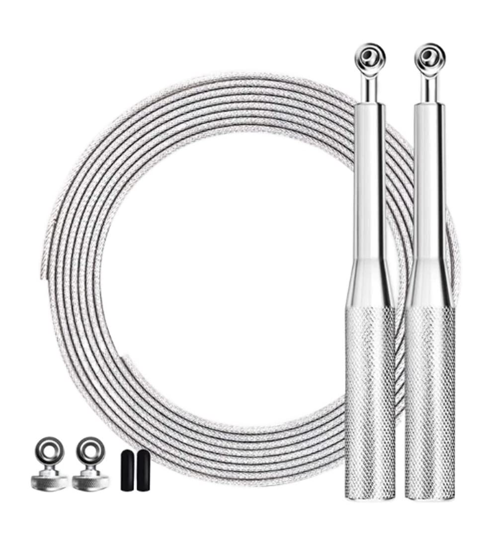 Skakanka Skakanki Aluminiowa Skakanka Do Skakania Fitness Trening Profesjonalny 3.3M Regulowana Skakanka Na Skakankę Domowa Siłownia Skakania na Skakance (Color : D, Size : 330cm)