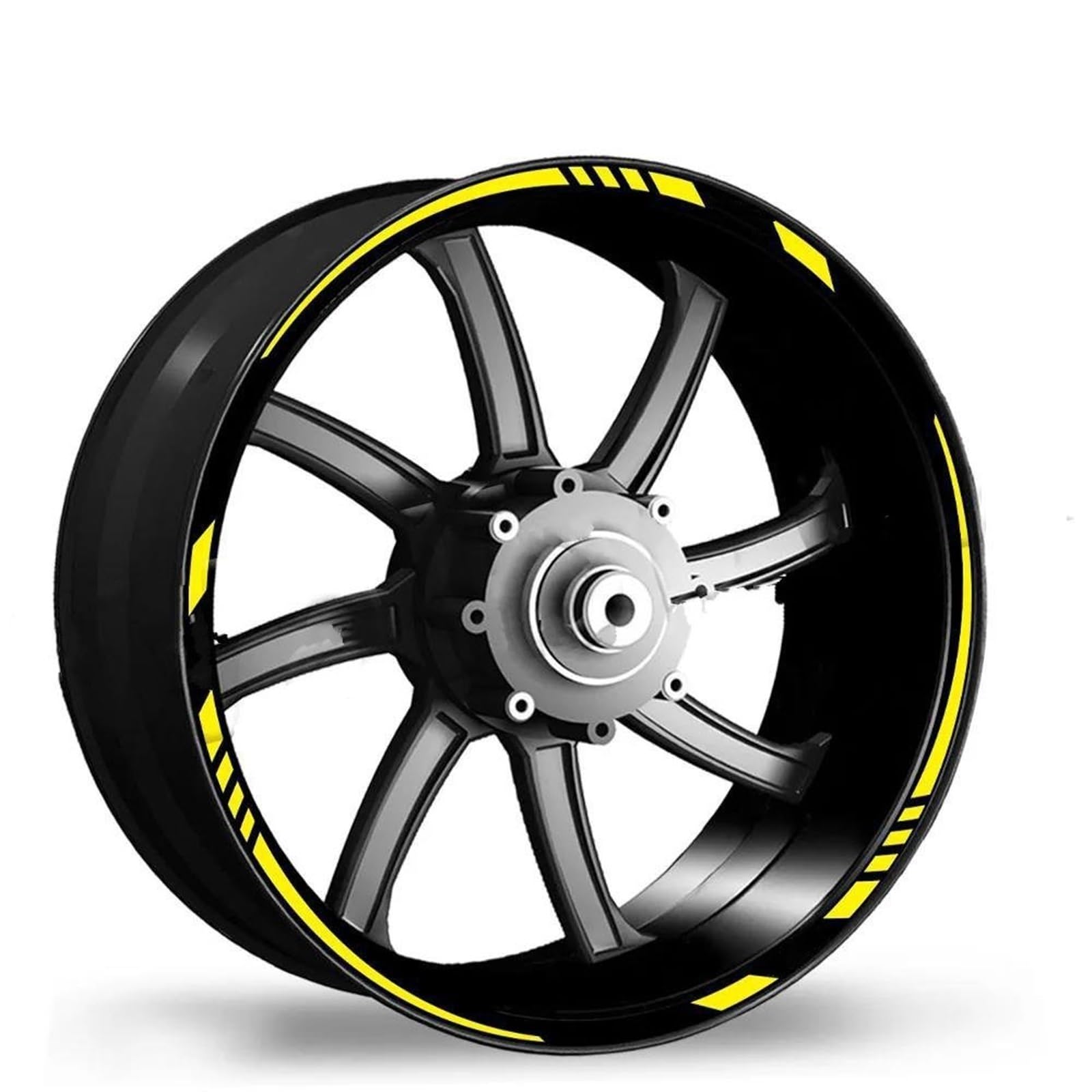 Stickers Motorcycle Wheel Stickers Rim for 150NK 250SR 300NK 300SS SR 400NK 400GT 650NK 650GT 650MT(Style 4)