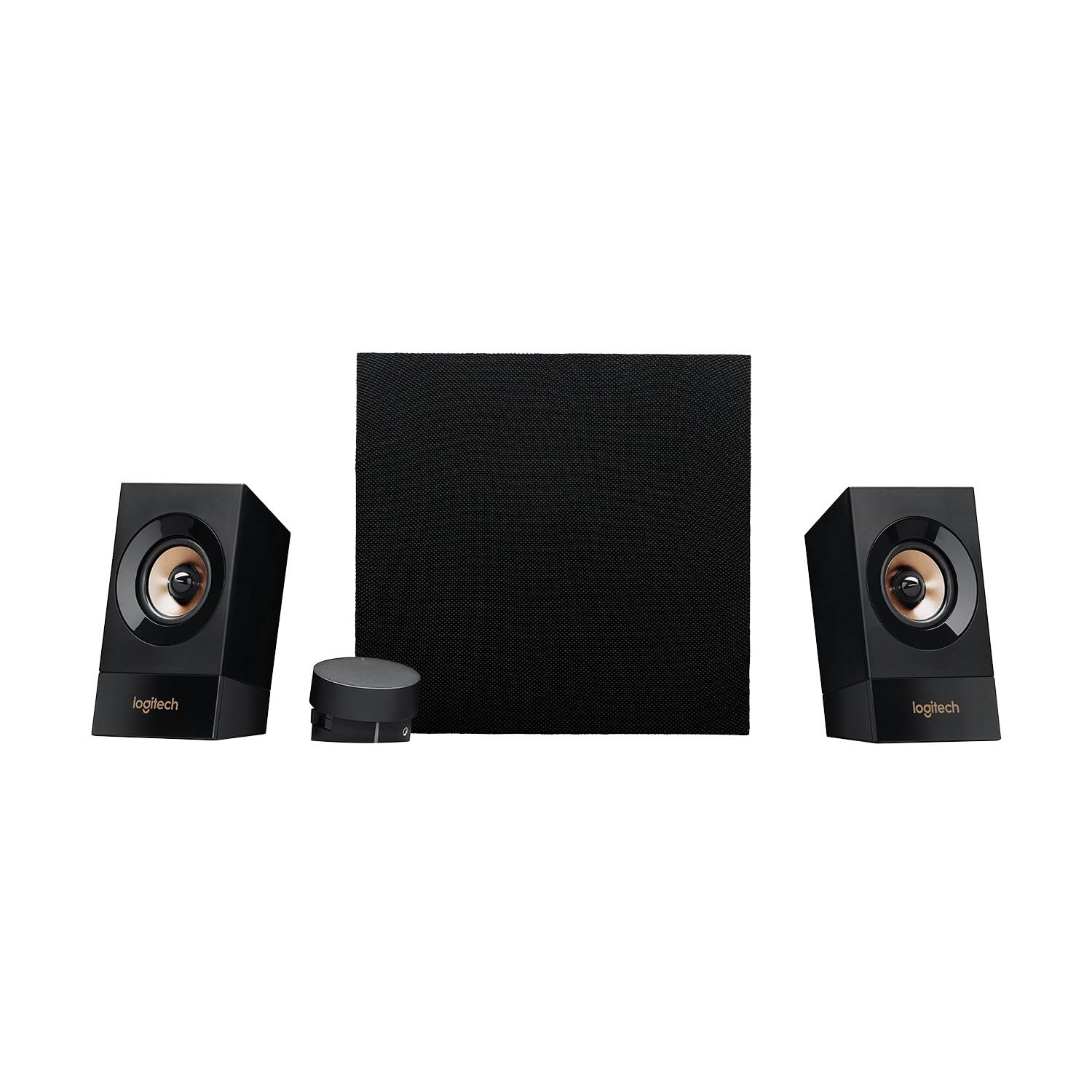 Logitech Z533 2.1 Sistema de Altavoces 2.1 con Subwoofer, Sonido Potente, 120W de Pico, Graves Potentes, Entradas Audio 3,​5 mm/​RCA, Multidispositivo, Enchufe EU, PC/​PS4/​Xbox/​TV/​Smartphone/​Tablet