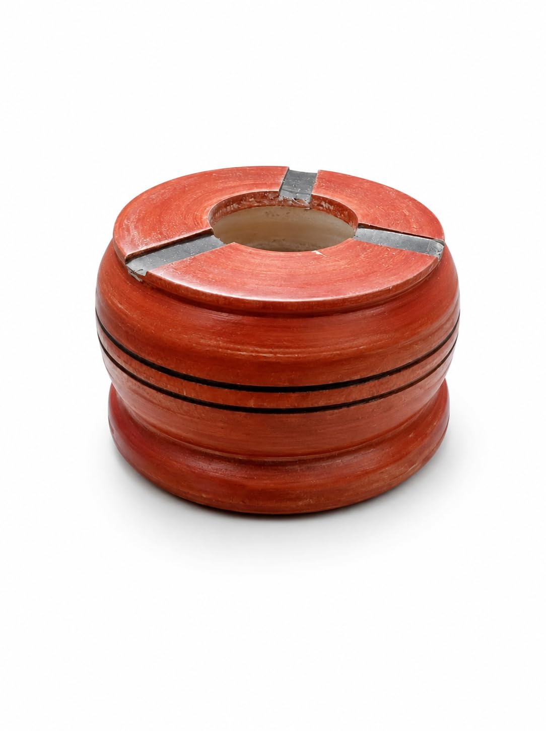Wooden Cigarette Ashtray, Sheesham Wood Ash Tray with Drawer Smoke Ash Holder Tabletop Ash Catcher for Outdoors and Indoors with 3 Cigarette Holder Slots, Brown-picture-13