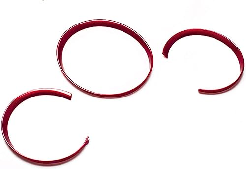 Miniatura 7 de Xotic Tech - Fundas de marco de instrumentos de calibre para tablero de instrumentos compatibles con Porsche Macan 2014-up, Cayman Boxster 981982718