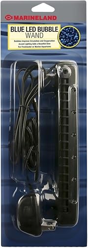 Marineland ML90488 - Cortina de burbujas de 6 LED, 8.5 pulgadas, color azul