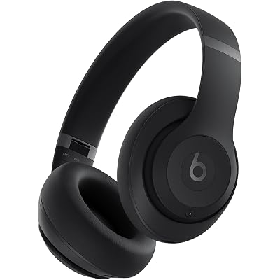 Beats Studio Pro Premium Wireless Over-Ear Headphones- Up to 40-Hour Battery Life, Active Noise Cancelling, Great for Travel & Commuting, USB-C Lossless Audio, Apple & Android Compatible -Black