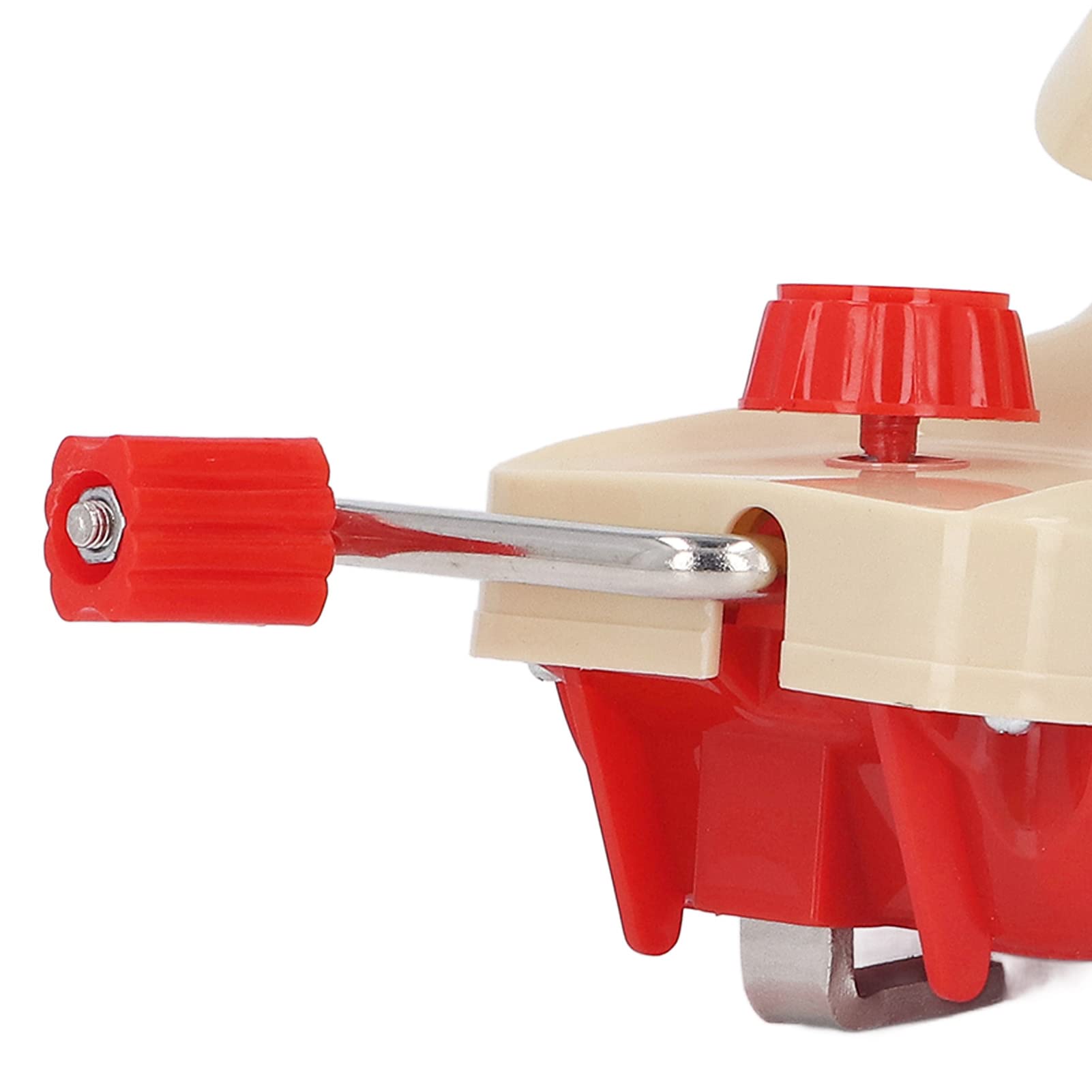 Yarn Winder with Yarn Scissors Plastic Needle Adjustable Desk Clip Low Noise Easy Installation Hand Crank Yarn Ball Winder for Home Crafting