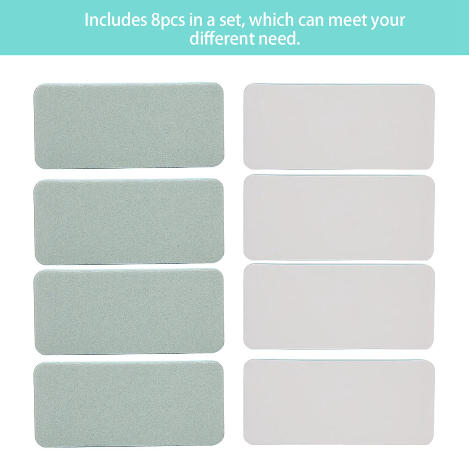 8Pcs Double Sided Jewelry Block Surface Sanding Plate Polishing Processing Tool Set Polish Pad Sanding Stone Sponge for Repair Watch Tools